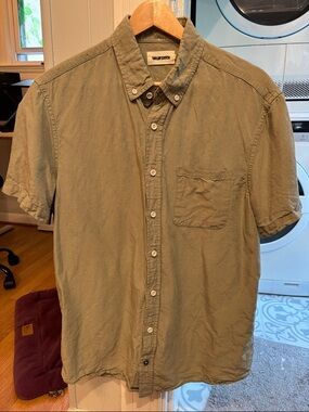 Taylor Stitch short sleeve Jack olive/khaki 40 M